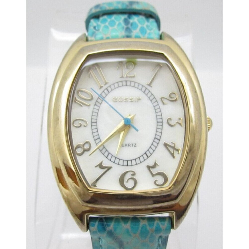 Women Gossip Quartz WR‎ Analog 31mm Dial Watch (G966) "New Battery"